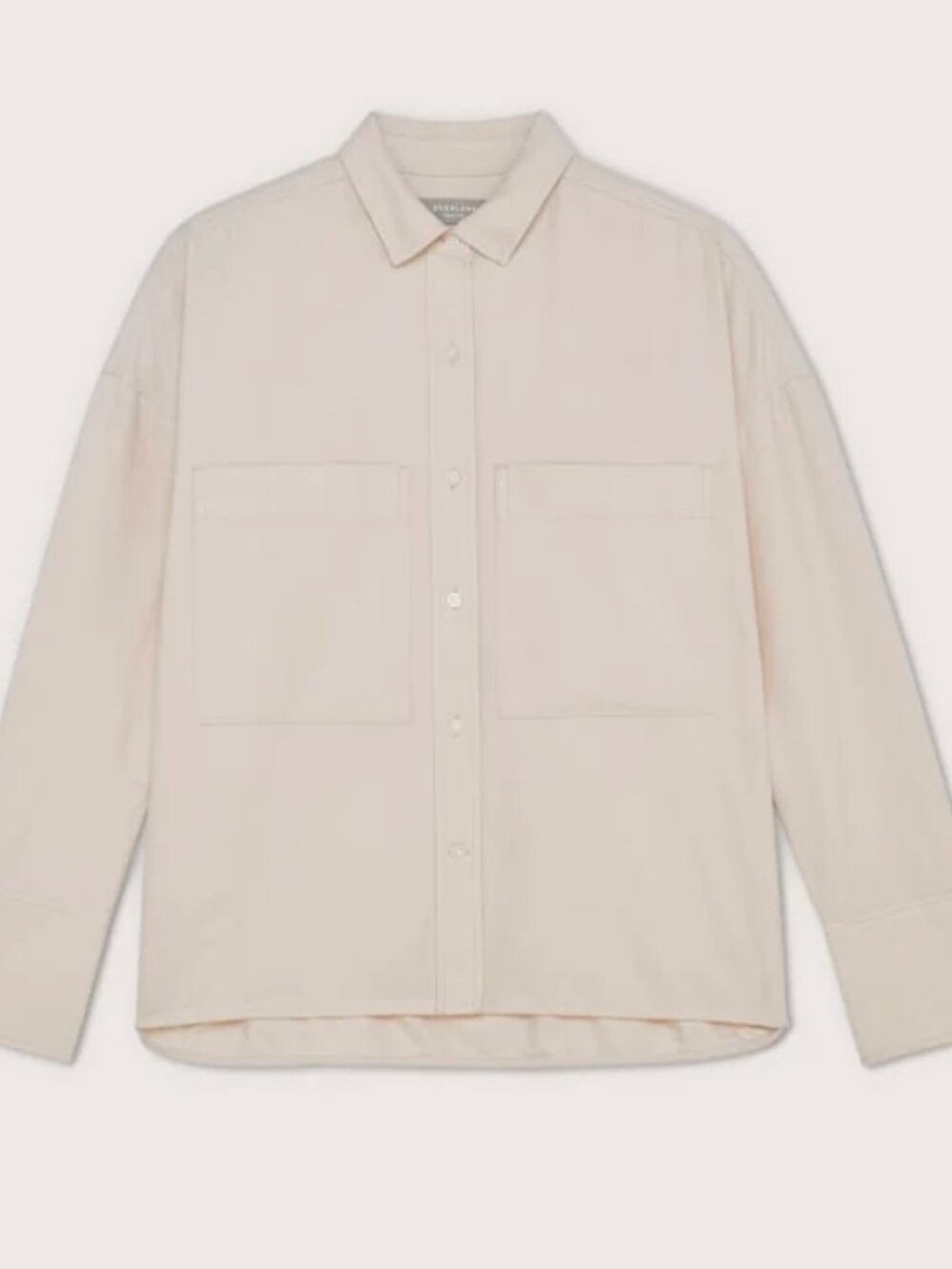 Everlane Boxy Oxford | Whisper Pink